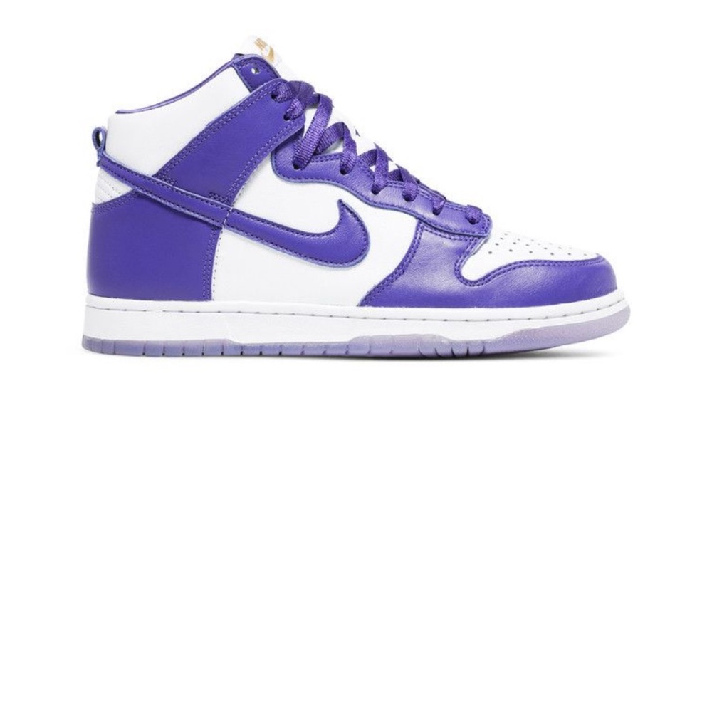 Nike dunk high varsity purple